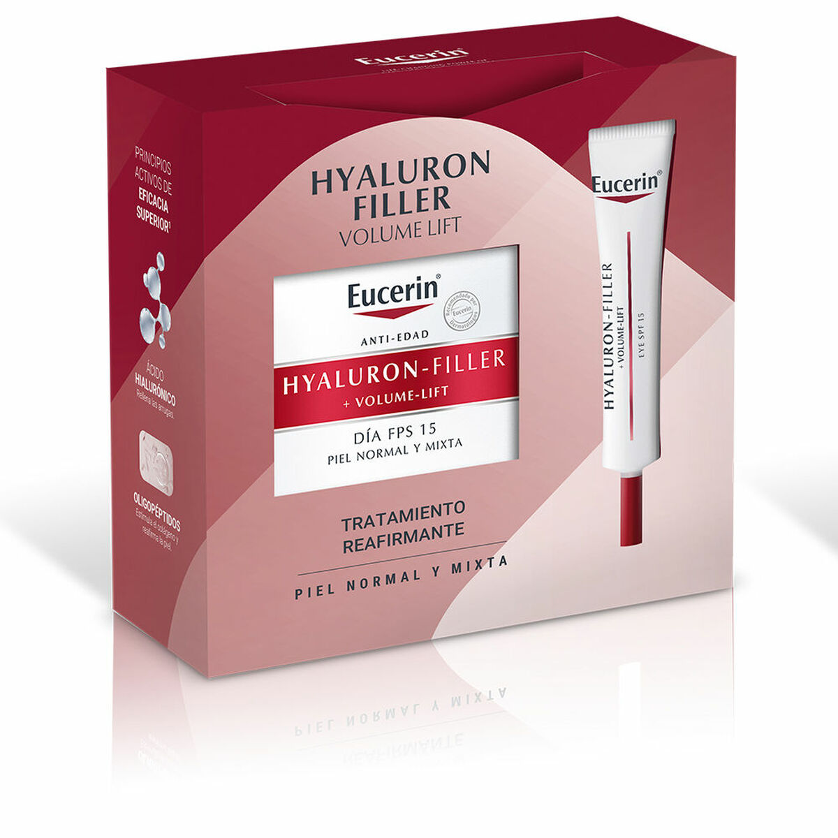 Eucerin Set Kozmetike Eucerin Hyaluron Filler Lift Día Piel Normal 2 Dijelovi