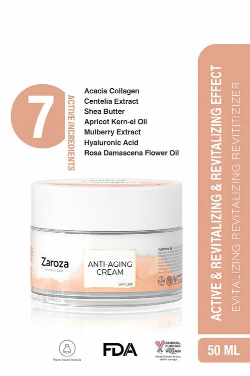 Anti-Aging Feuchtigkeitscreme mit Kollagen & Hyaluronsäure (50 ml)