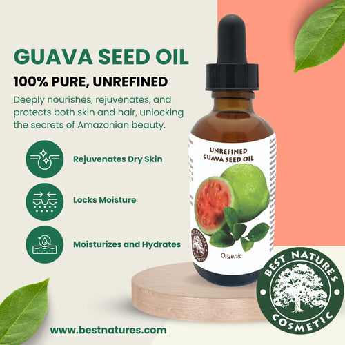Guavakernöl – Bio, Kaltgepresst & Nativ (für Haut & Haar)