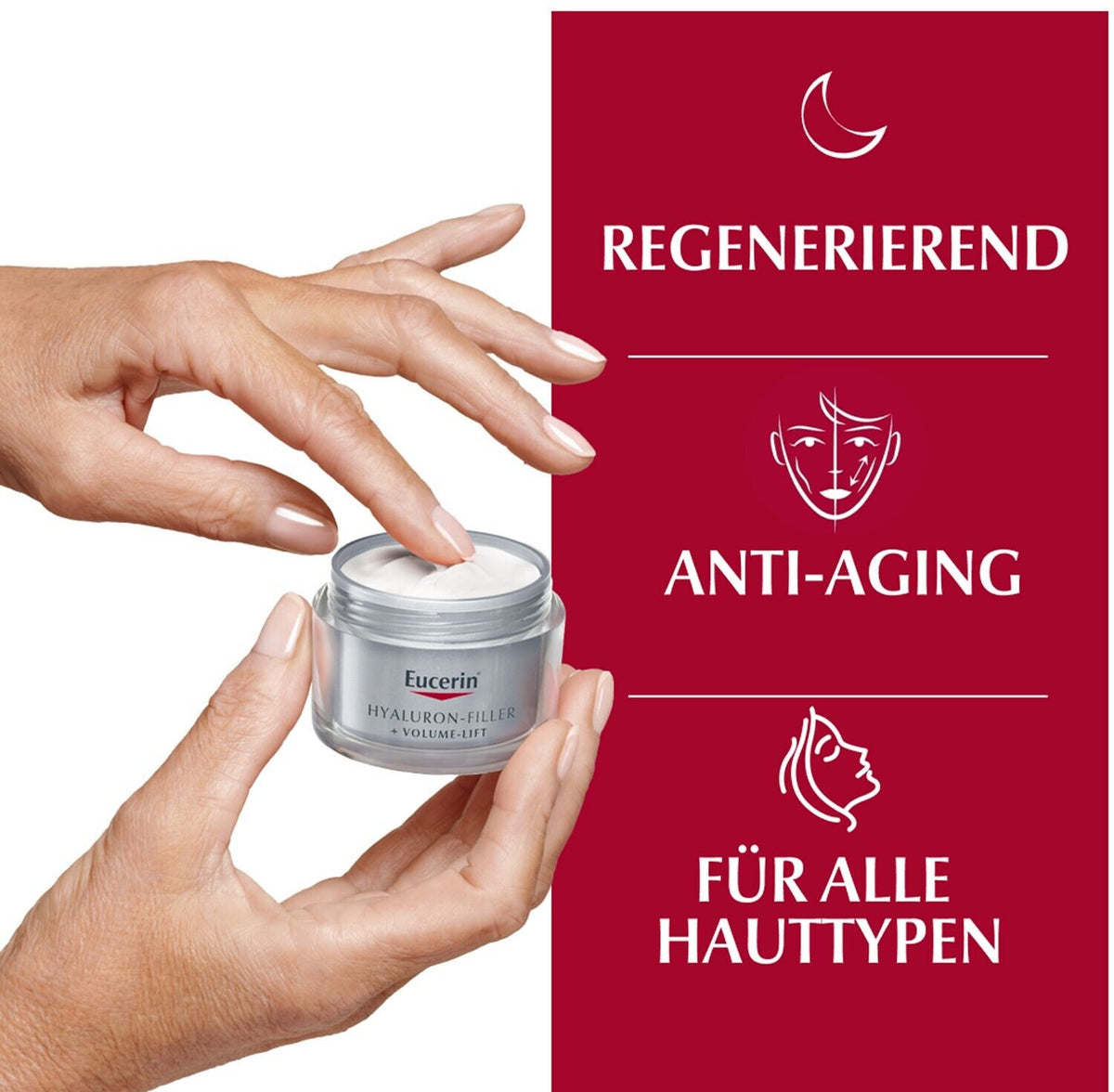 Eucerin Hyaluron-Filler Αντιγηραντική κρέμα νύχτας (50 ml)