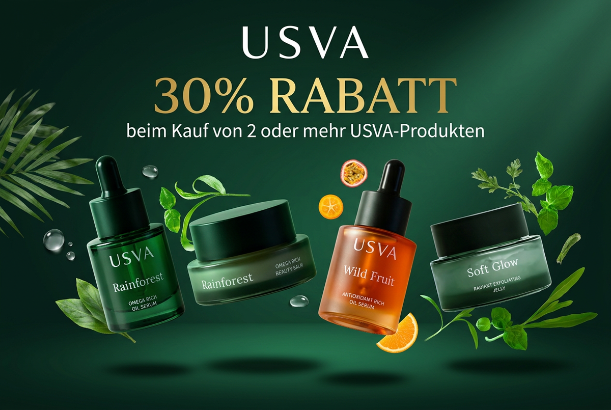 USVA: 30% Rabatt beim Kauf von 2 oder mehr USVA-Produkten